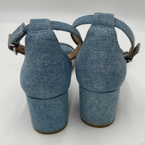 Call it Spring Hecho Denim Slingback Sandal - Picture 4 of 6